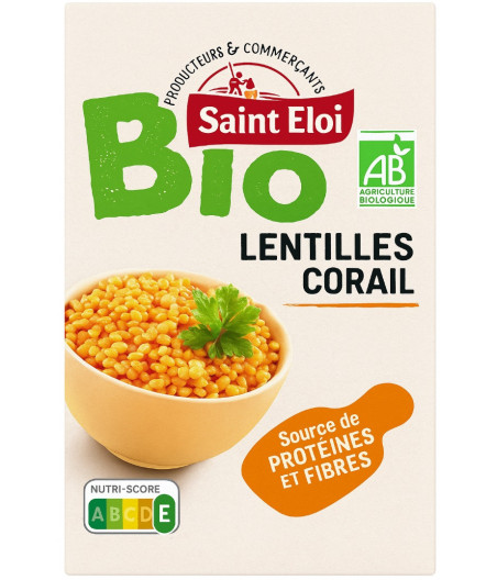 LENTILLES CORAIL BIO SAINT ELOI 500G