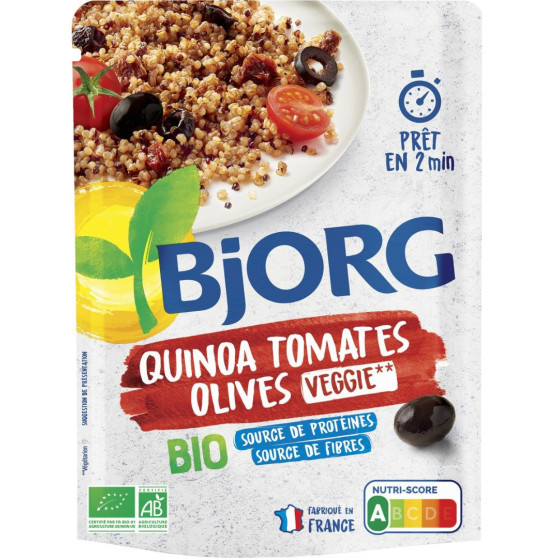 QUINOA TOMATES OLIVES BJORG 250G