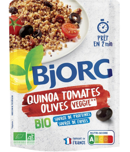 QUINOA TOMATES OLIVES BJORG 250G