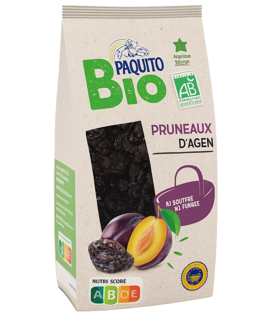 PRUNEAUX BIO PAQUITO 250G