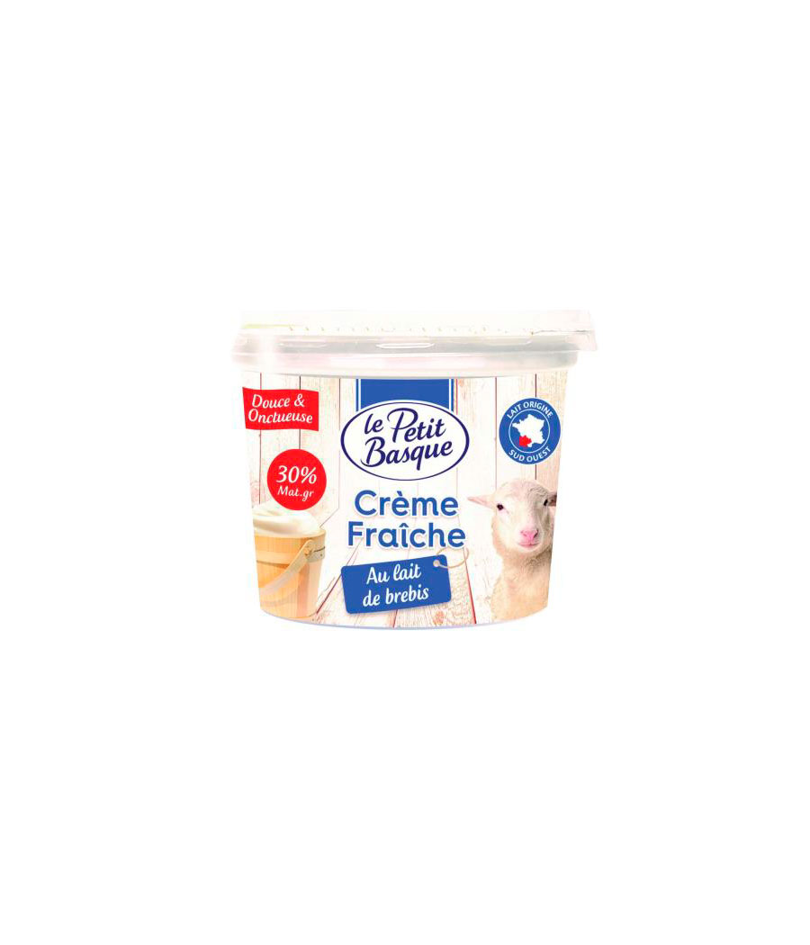 CREME FRAICHE LE PETIT BASQUE 200 G CREME FRAICHE LE PETIT BASQUE 200 G