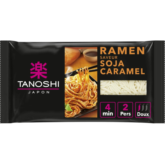 RAMEN SOJA CARAMEL TANOSHI 360G