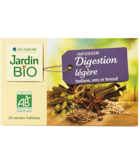 INFUSION DIGESTION LEGERE JARDIN BIO  30G