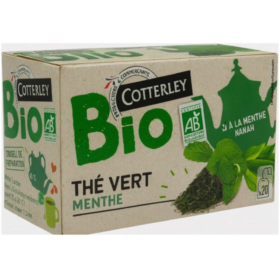 THE VERT COTTERLEY  MENTHE 30G
