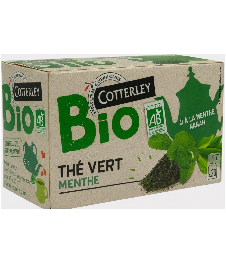 THE VERT COTTERLEY  MENTHE 30G