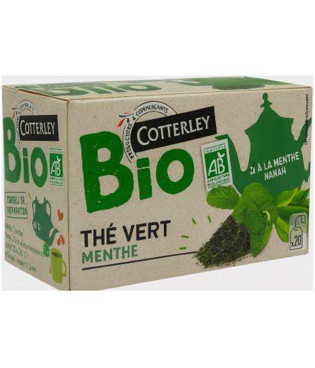 THE VERT COTTERLEY  MENTHE 30G
