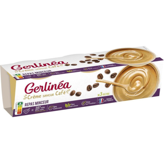 CREME SAVEUR CAFE GERLINEA  3X210G