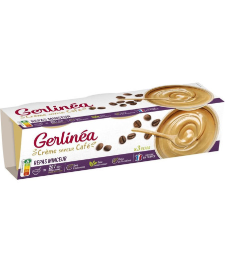 COUPELLE CREME SAVEUR CAFE 3X630G