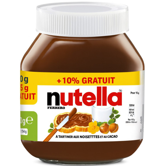 NUTELLA FERRERO 825G