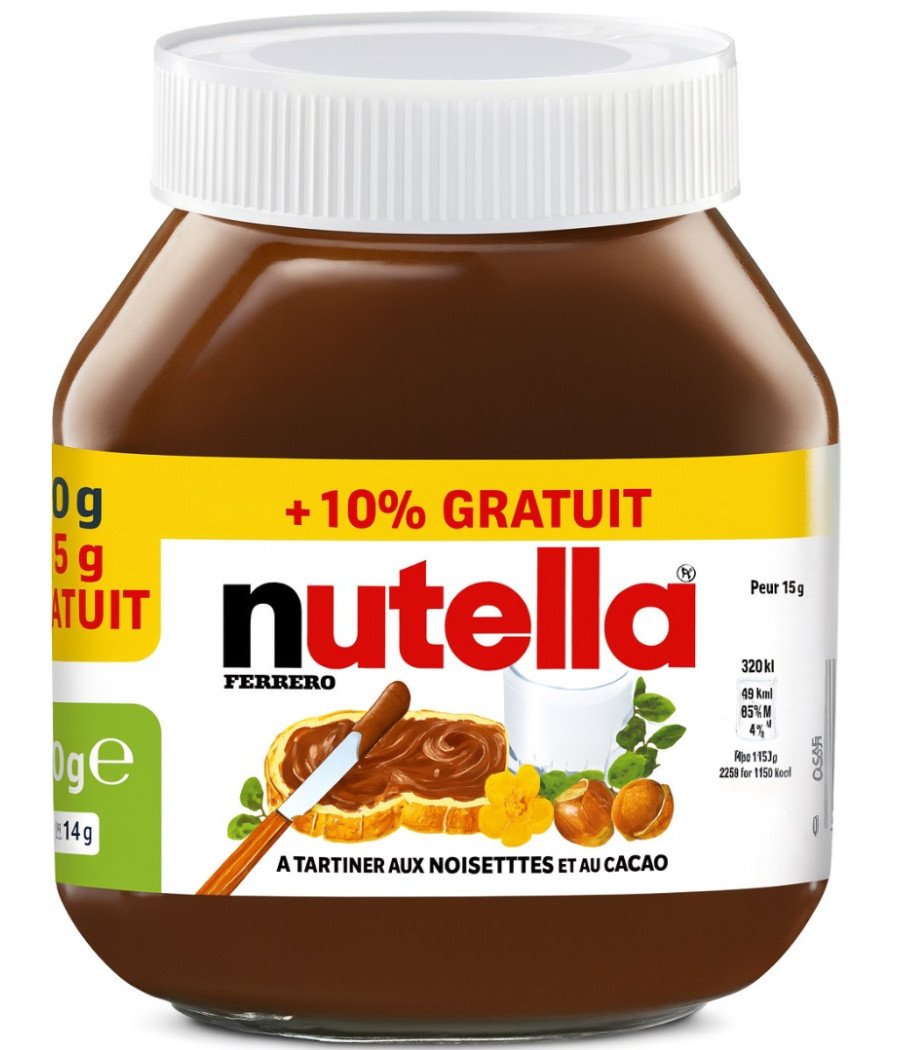 NUTELLA FERRERO 825G
