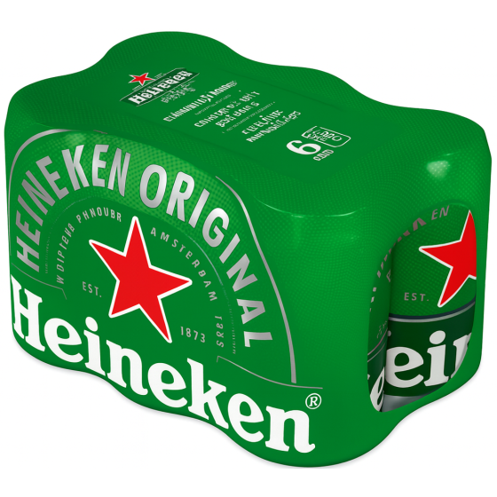 BIERE BLONDE HEINEKEN 6X33CL