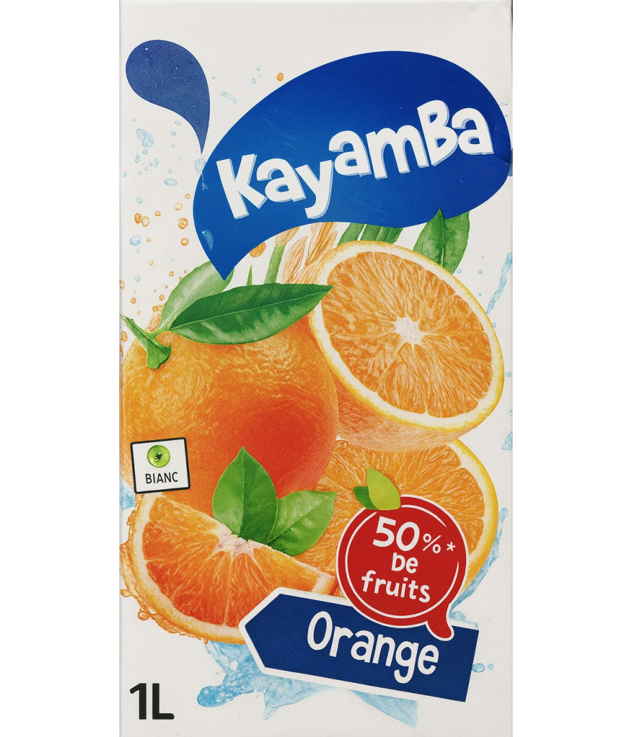 BOISSON ORANGE KAYAMBA 1L