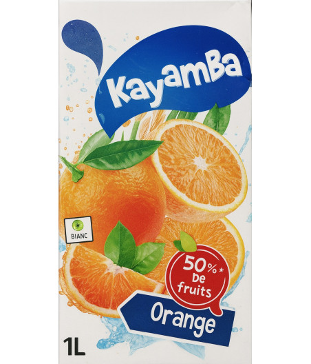 BOISSON ORANGE KAYAMBA 1L