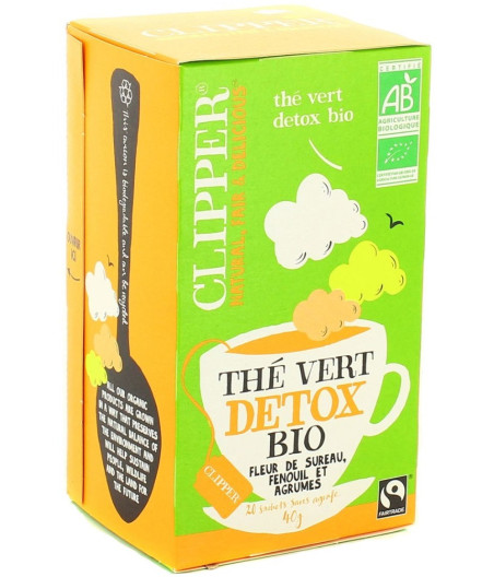 THE VERT CLIPPER DETOX BIO 40G , 20 SACHETS