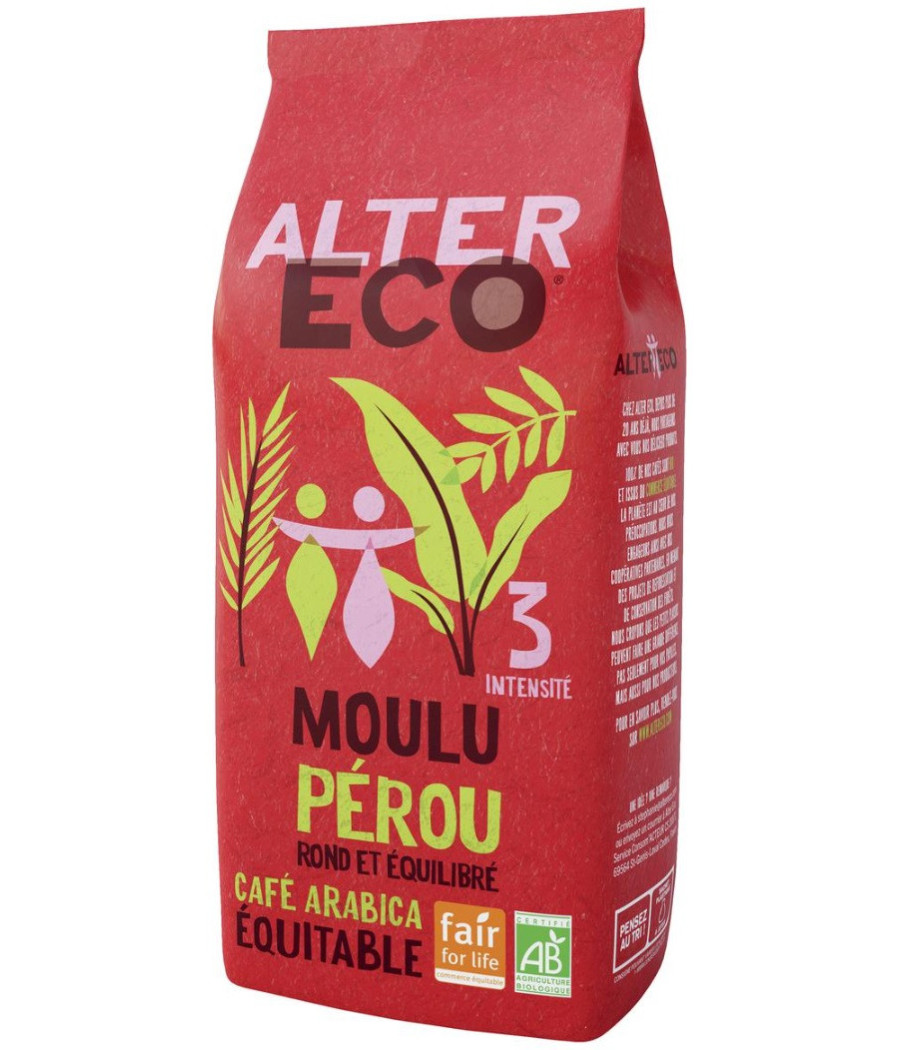 CAFE ALTER ECO PUR ARABICA DU PEROU 260G