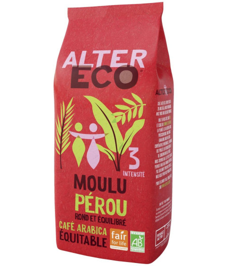 CAFE ALTER ECO PUR ARABICA DU PEROU 260G