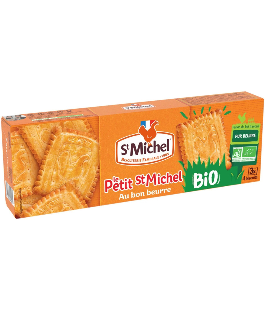 BISCUIT PETIT ST MICHEL BIO AU BON BEURRE 144G