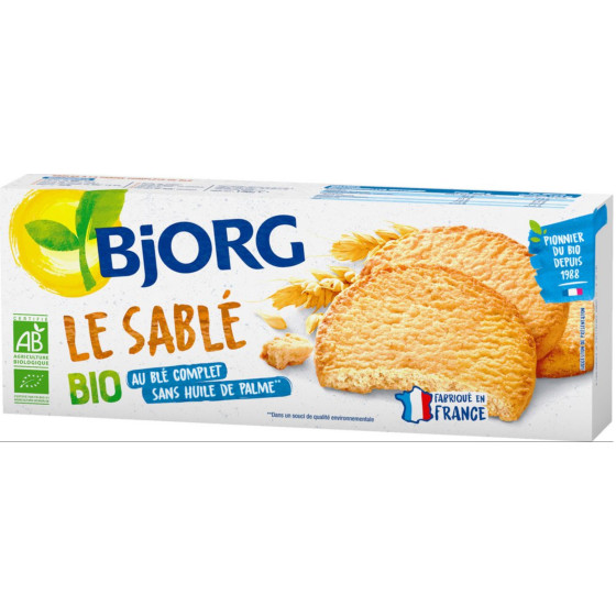 BISCUIT BJORG LE SABLE 130G , 9 SABLES