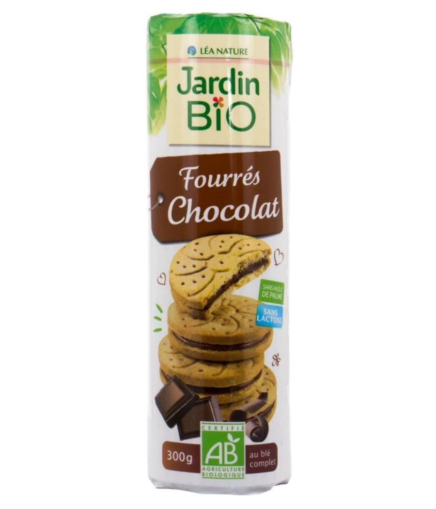 BISCUIT JARDIN BIO FOURRES CHOCOLAT 300G