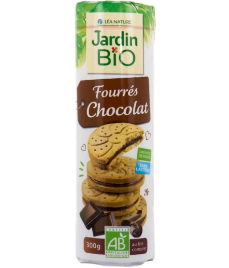 BISCUIT JARDIN BIO FOURRES CHOCOLAT 300G