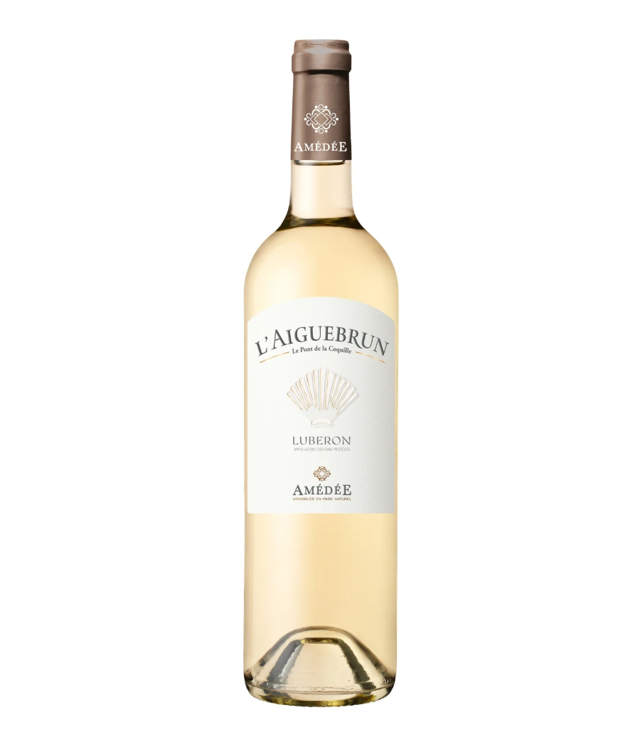 VIN BLANC L’AIGUEBRUN PONT DE LA COQUILLE AOP LUBERON 75CL