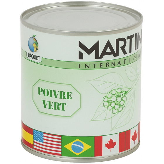 POIVRE VERT POIDS NET TOTAL 800G / POIDS NET EGOUTTE 475 G