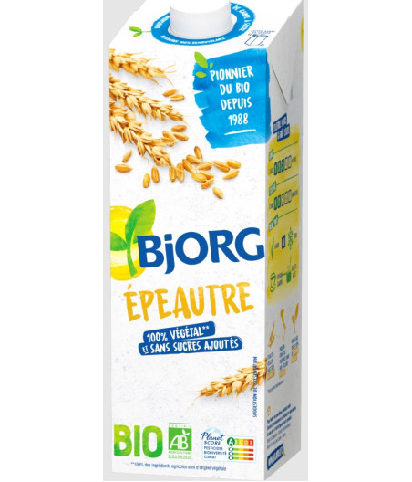 EPEAUTRE BJORG SANS SUCRES AJOUTES - BIO 100 CL