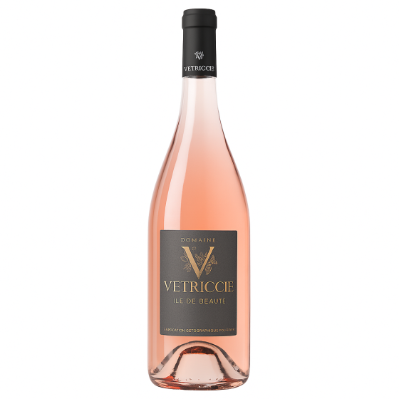 VIN ROSE DOMAINE  VETRICCIE ANNEE 2019 IGP ILE DE BEAUTE 75CL