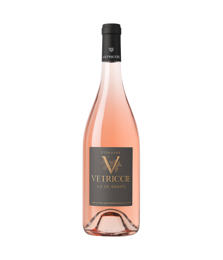 VIN ROSE DOMAINE  VETRICCIE ANNEE 2019 IGP ILE DE BEAUTE 75CL