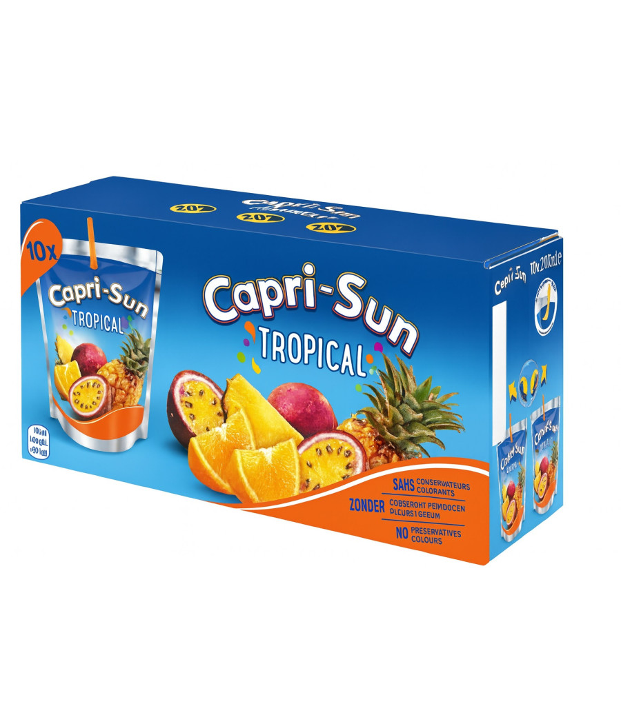 CAPRI-SUN TROPICAL 10 X 20CL