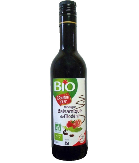 VINAIGRE BOUTON D'OR BALSAMIQUE DE MODENE IGP 6° BIO 500G