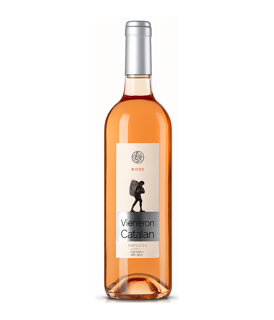 VIN ROSE SEC LE VIGNERON CATALAN IGP PAYS D'OC   75CL