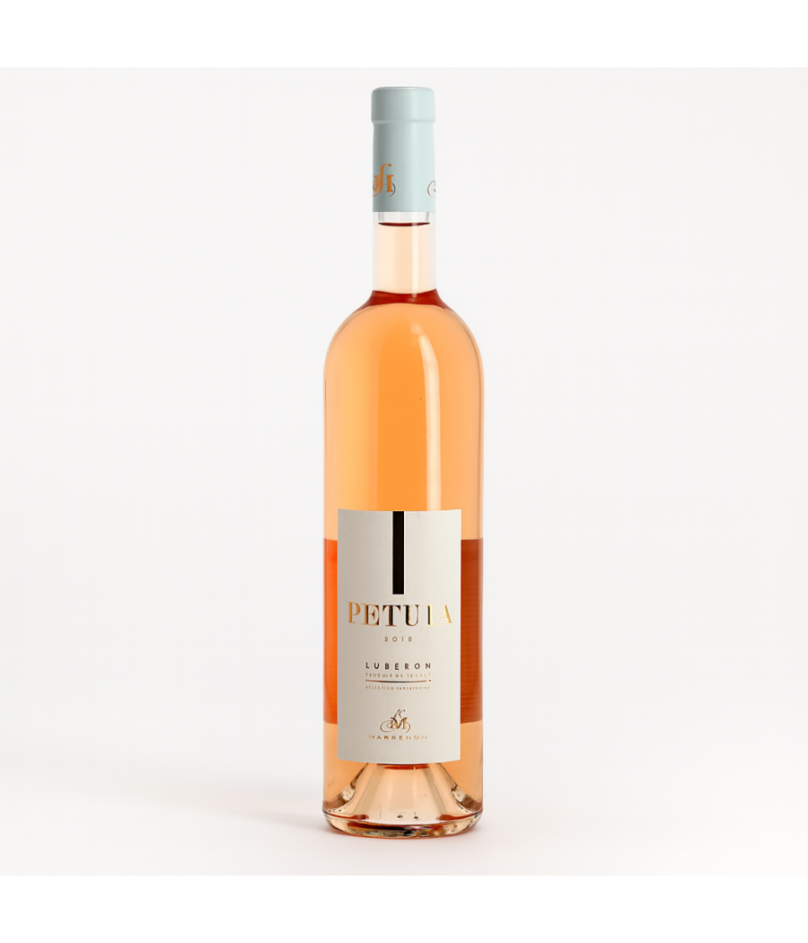 VIN ROSE PETULA AOP LUBERON VALLEE DU RHONE 75CL