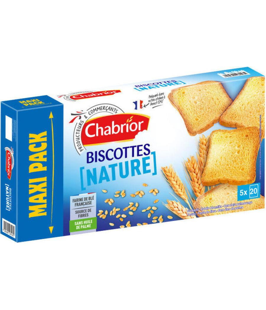 BISCOTTES NATURE CHABRIOR 830G