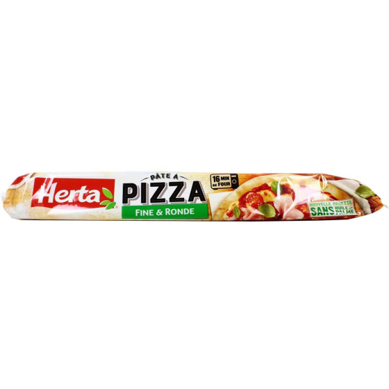 PATE A PIZZA FINE ET RONDE HERTA 265G
