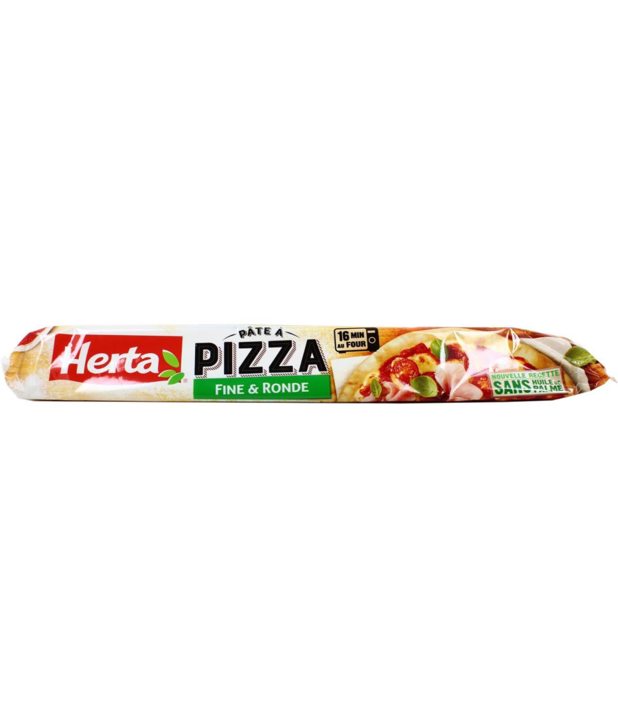 PATE A PIZZA FINE ET RONDE HERTA 265G