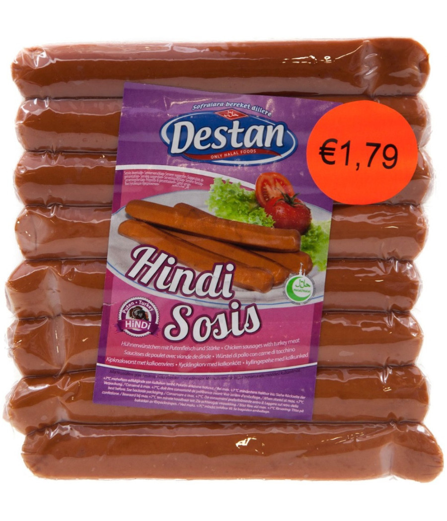 SAUCISSE DESTAN SOSIS DE DINDE HALAL