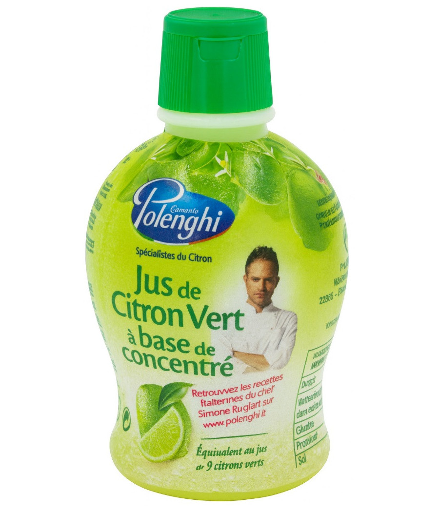 JUS DE CITRON VERT A BASE DE CONCENTRE 1