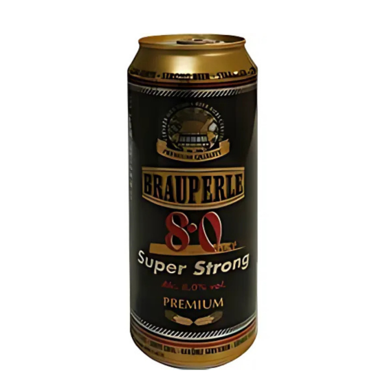 BIERE 8.0 SUPER STRONG BRAUPERLE 50CL
