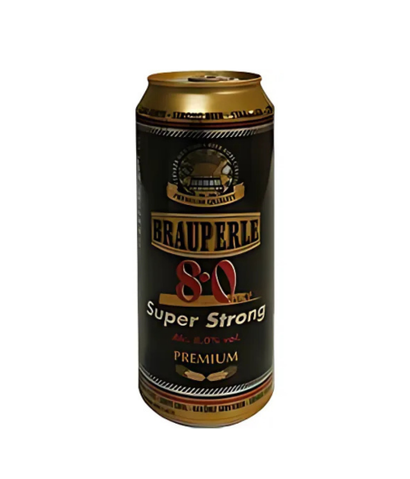 BIERE 8.0 SUPER STRONG BRAUPERLE 50CL