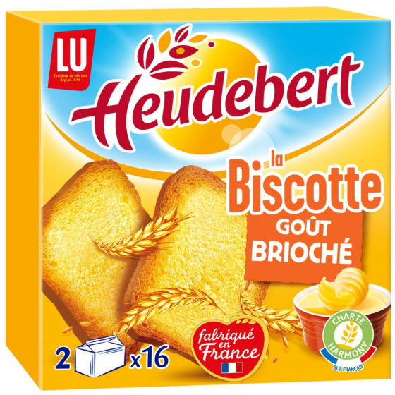 BISCOTTE GOUT BRIOCHE HEUDEBERT LU 290G