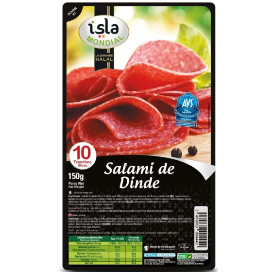 SALAMI DE DINDE 150G