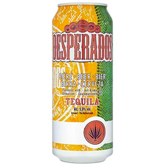 BIERE TEQUILA DESPERADOS 50CL
