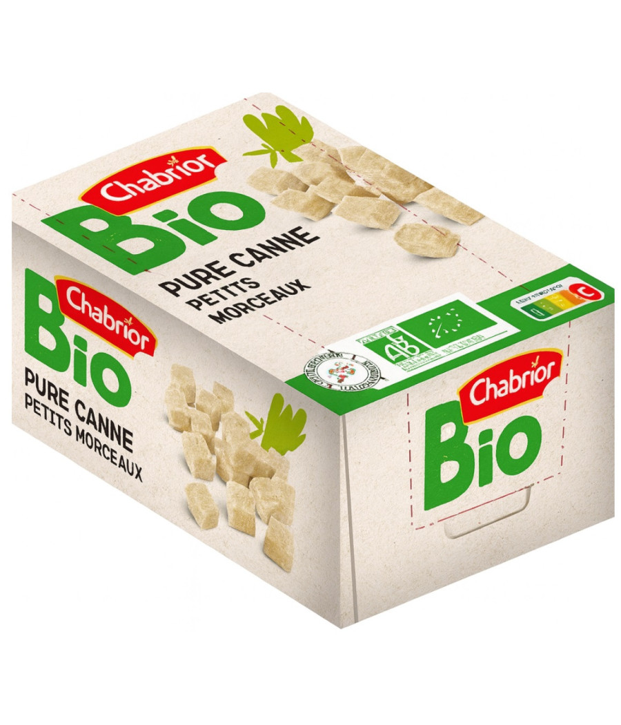 PETITS MORCEAUX PURE CANNE BIO CHABRIOR 500G