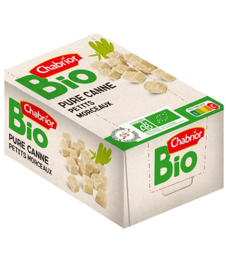 PETITS MORCEAUX PURE CANNE BIO CHABRIOR 500G