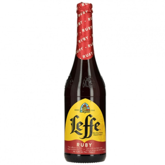BIERE BLONDE 5% LEFFE RUBY 75CL