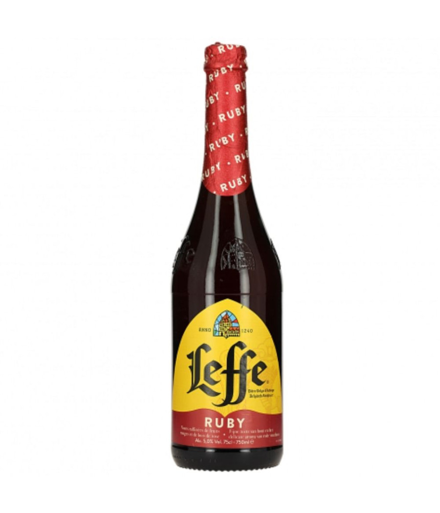 BIERE BLONDE 5% LEFFE RUBY 75CL