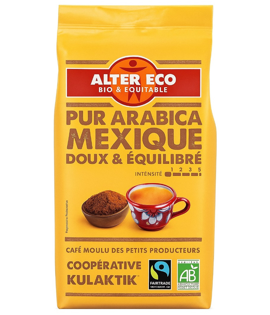 PUR ARABICA MOULU MEXIQUE 260 G