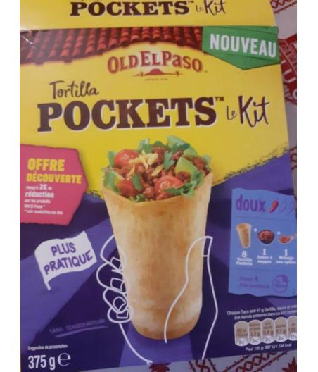 OLD EL PASO TORTILLA POCKET 375 G