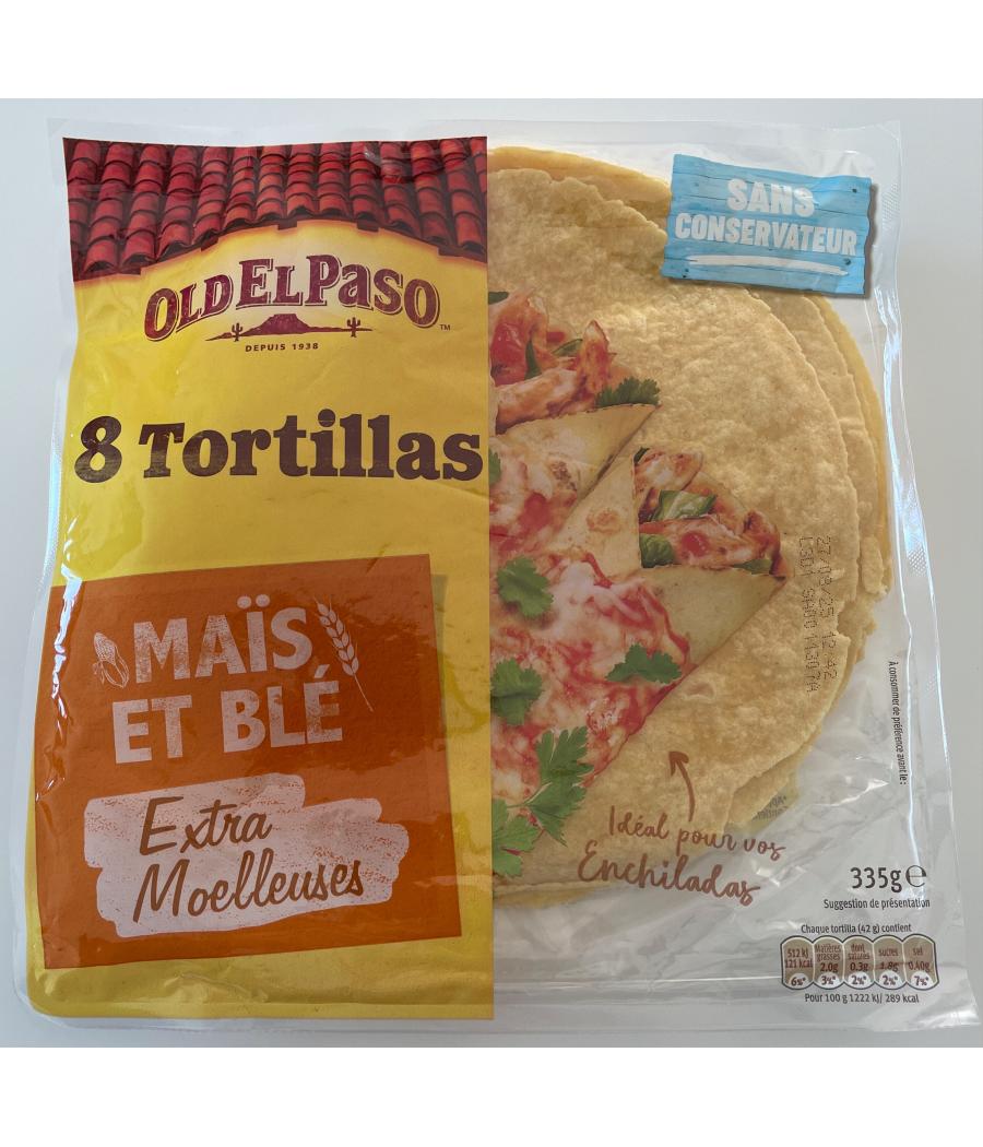 TORTILLA DE MAIS ET BLE 335G